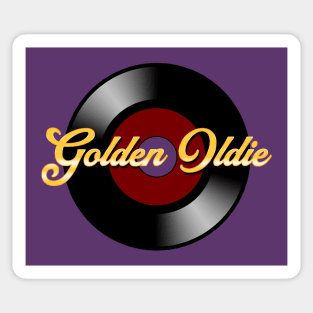 Golden Oldie Sticker